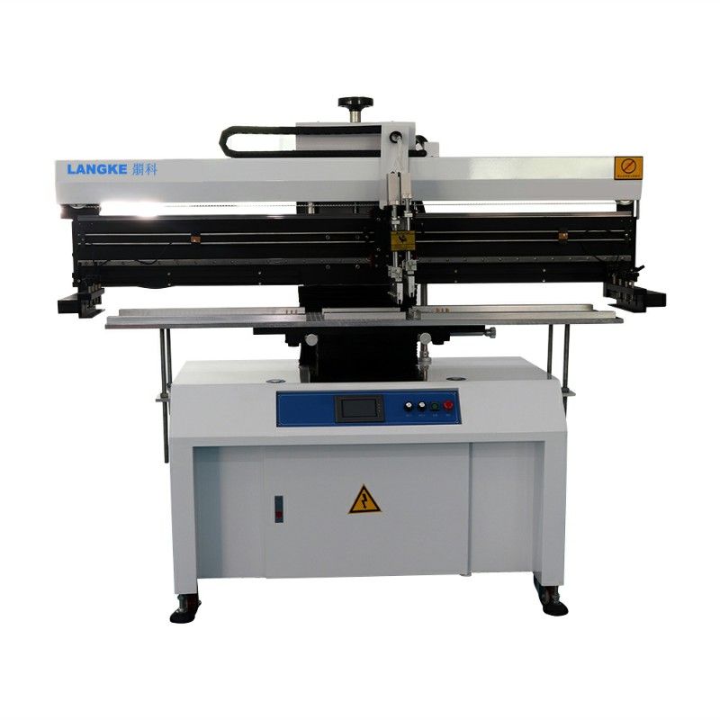S1200 smd semi-auto screen solder paste printer machine