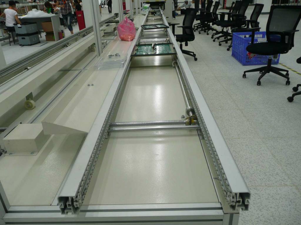 2.4m DIP insert line conveyor machine before wave solder
