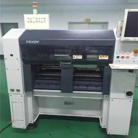 Yamaha YG12F pick and place machine SMD chip shooter with tray stacker for sale