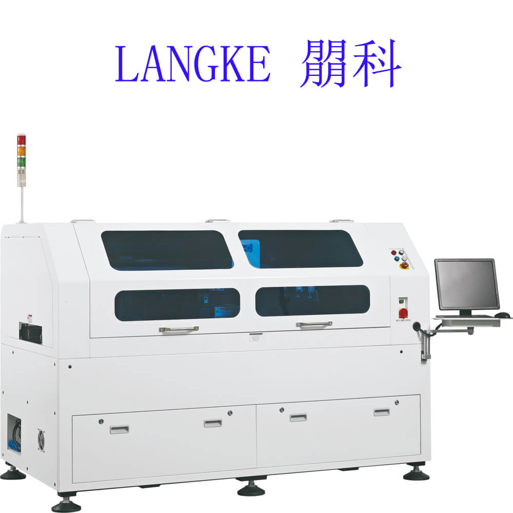 Automatic solder paste printer machine for 1200mm PCB
