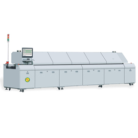 KTE-800D dual rail smd lead free reflow oven equipment 